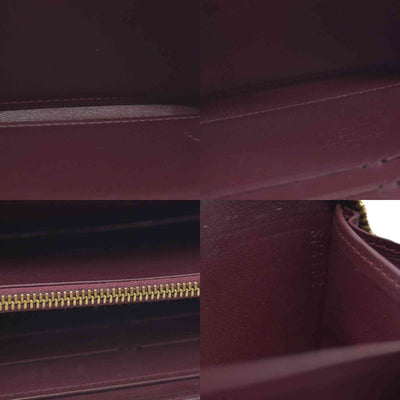 $1060 Louis Vuitton Vernis Zippy Wallet Griotte SD4102 CONSIGNMENT