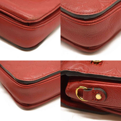 Louis Vuitton  Empreinte Pochette Metis Scarlet
