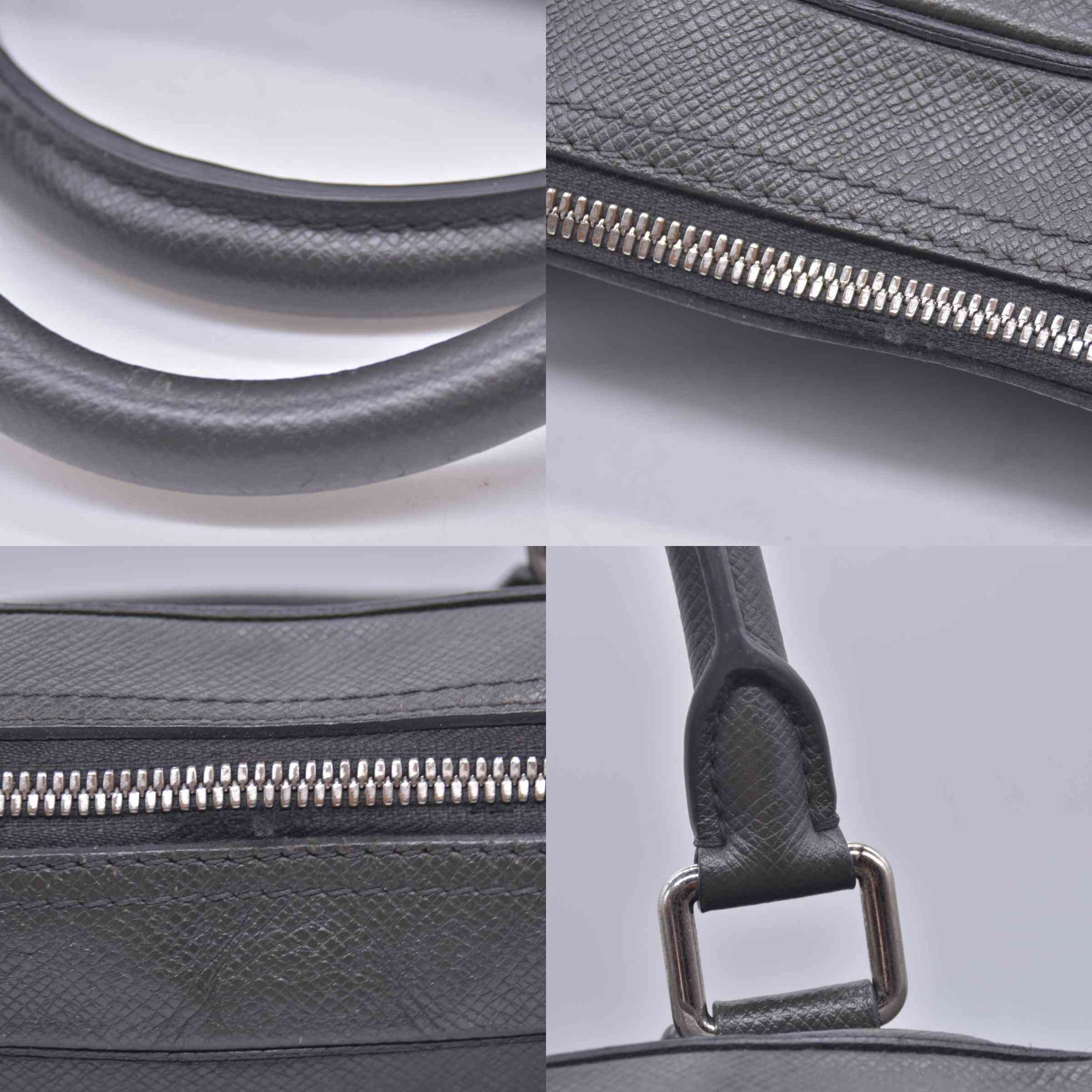 $2340 Louis Vuitton  Taiga Leather Porte-Documents CONSIGNMENT