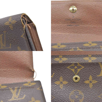 LOUIS VUITTON Monogram Alexandra Trifold Wallet