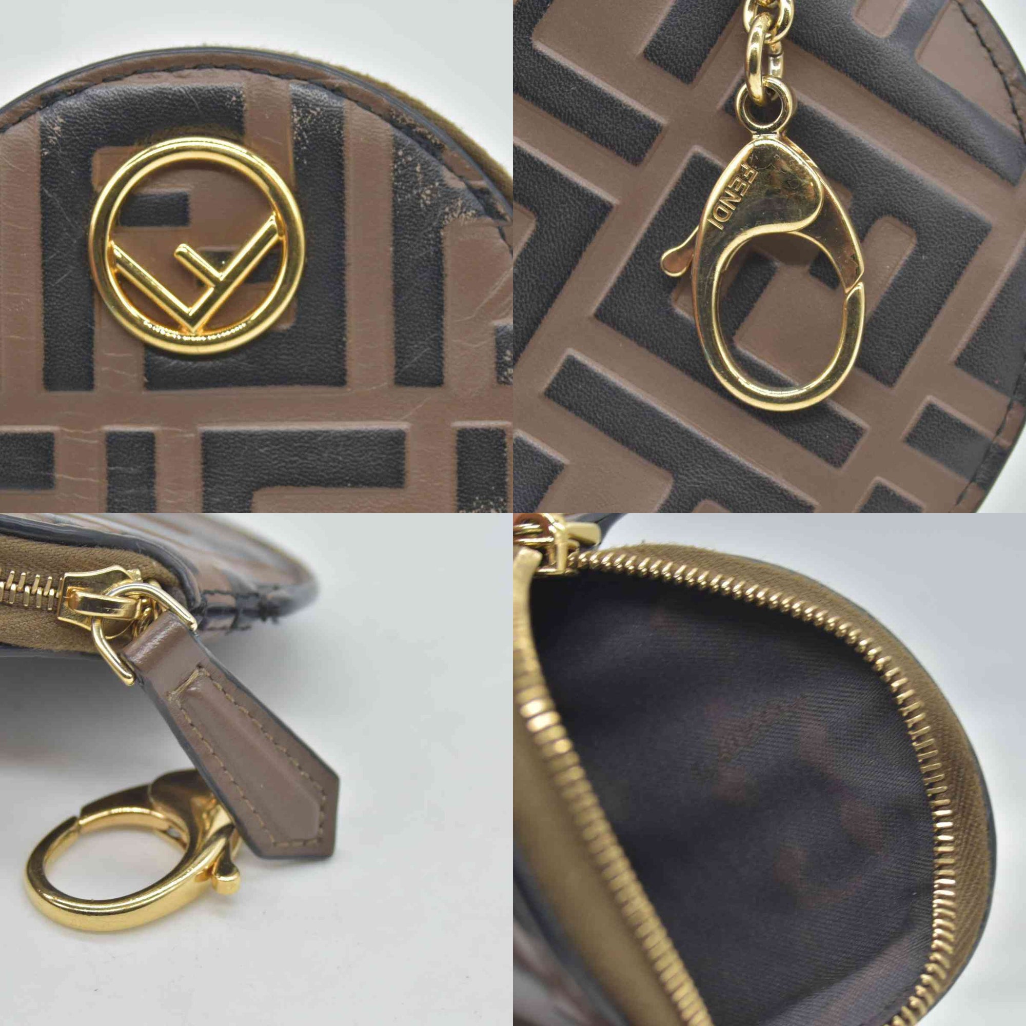 F Is Fendi Round Coin Purse