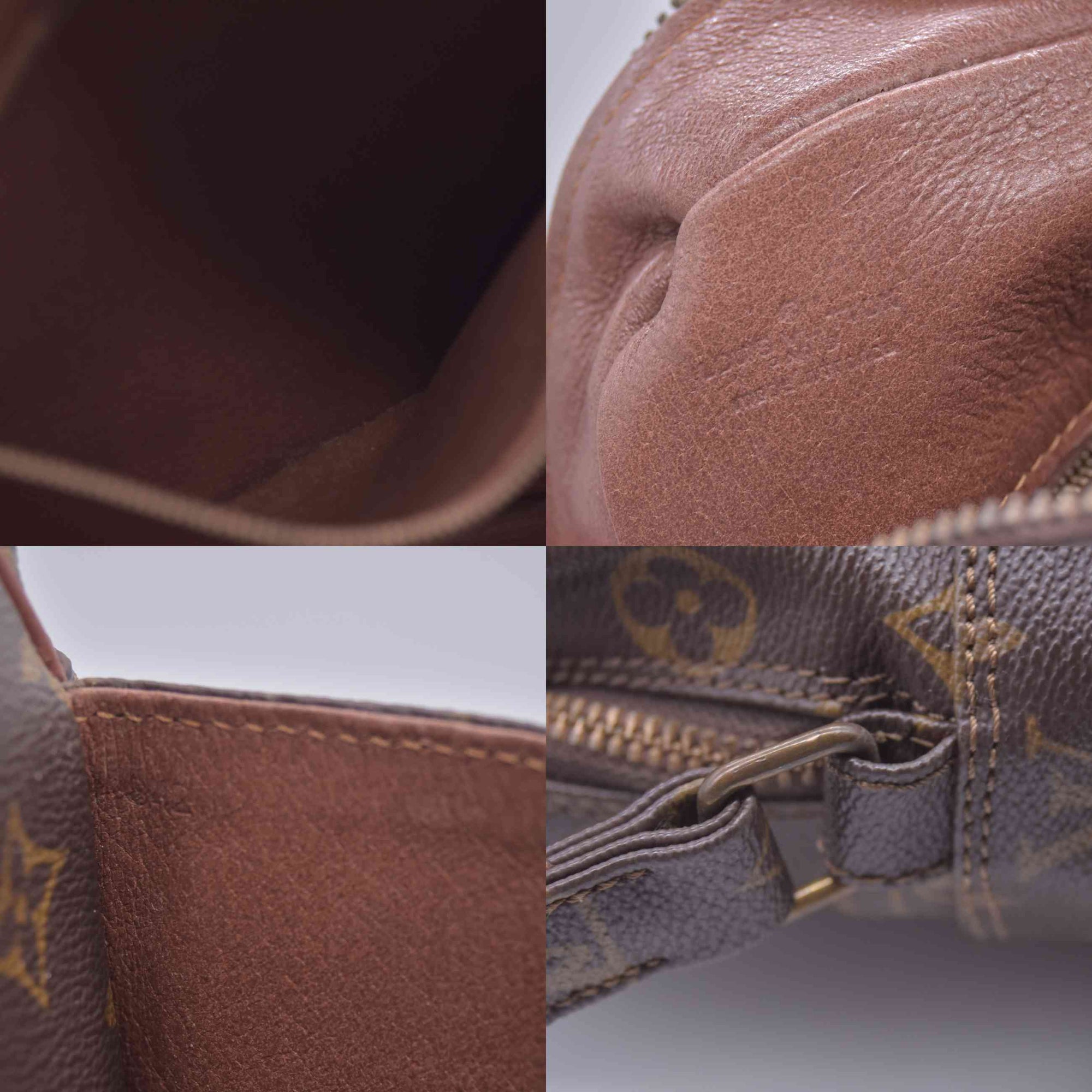 $850 1984 Louis Vuitton Monogram Marceau GM Shoulder Bag 842