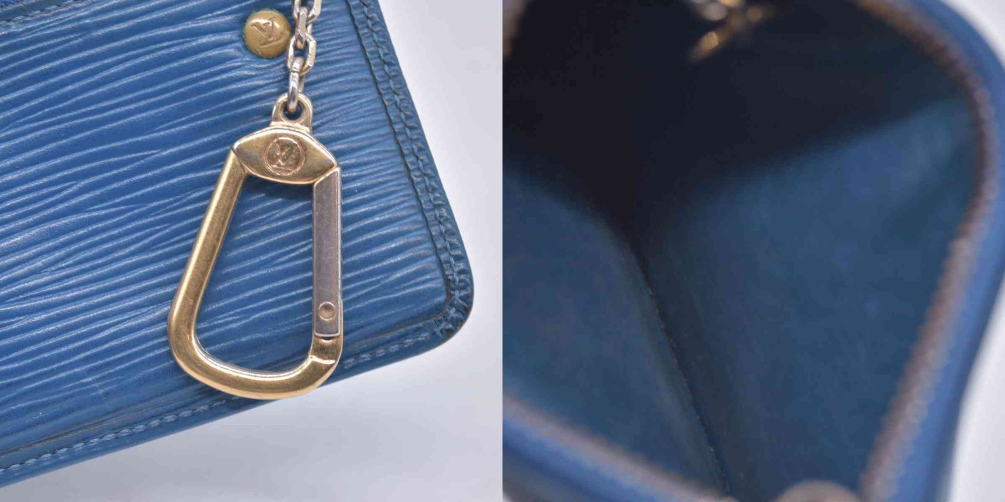 $365 2005 Louis Vuitton Epi Key Pouch Toledo CONSIGNMENT 10020919