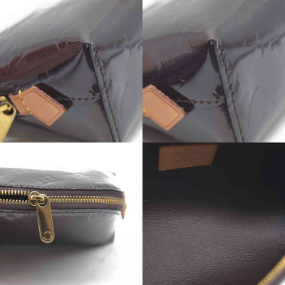 $530 LOUIS VUITTON Vernis Cosmetic Pouch Amarante CONSIGMENT AUCTION