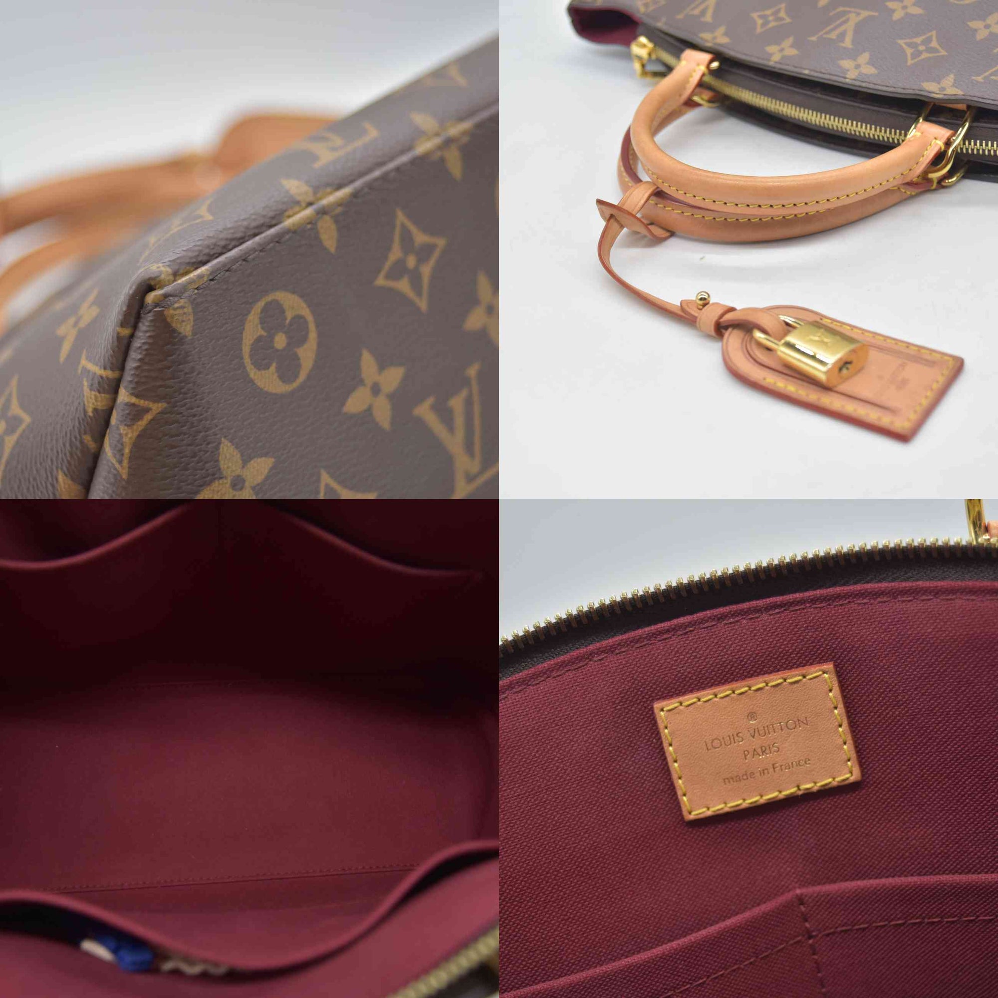 $3150 Louis Vuitton Monogram Palais Petit RFID Shoulder Bag