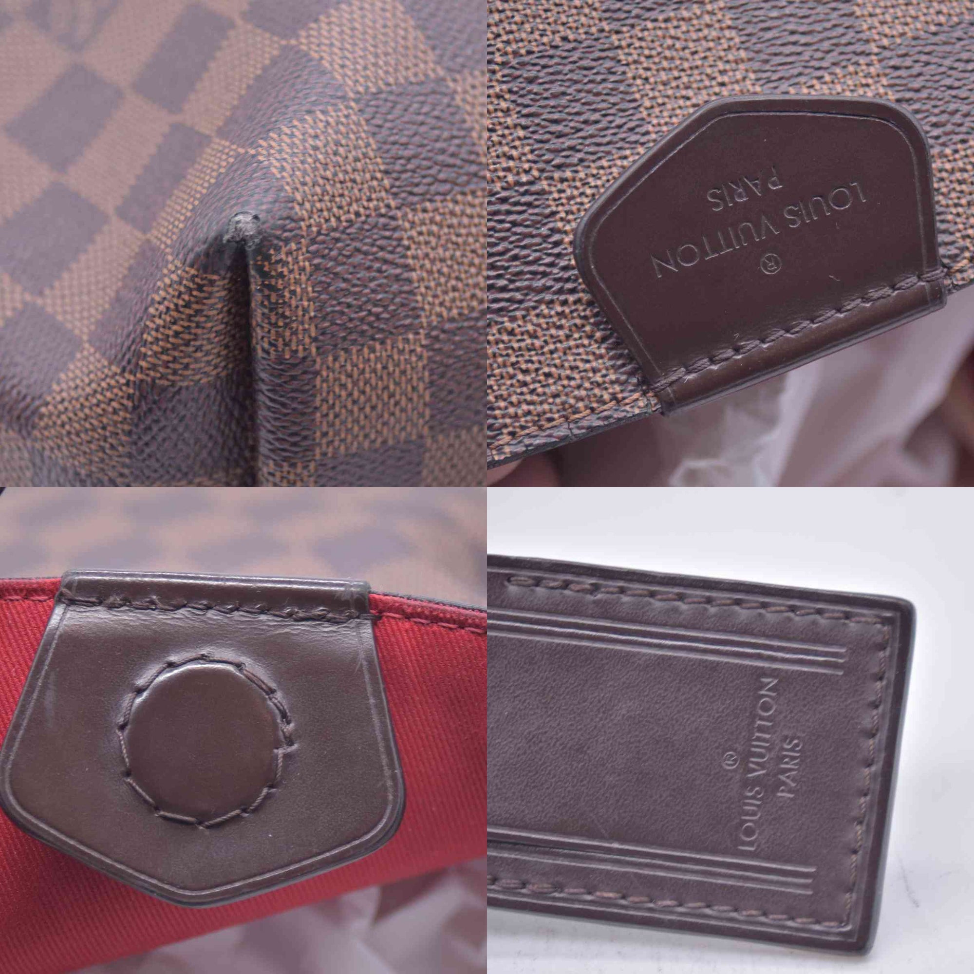 $2160 2018 Louis Vuitton  Damier Ebene Graceful MM TX0118