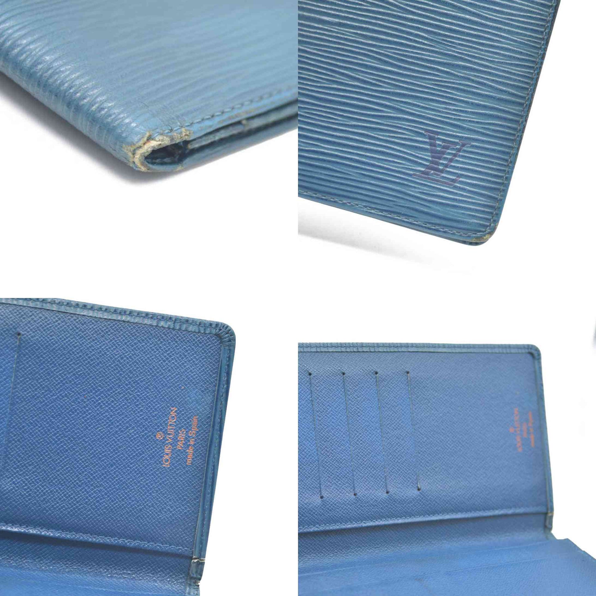 Louis Vuitton Epi Leather Porte Yen Cartes Credit Long Bifold Wallet CA1916