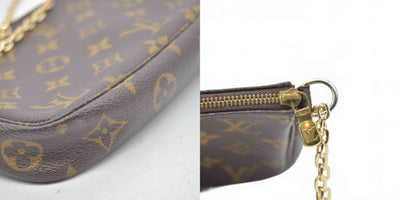 $1290 1999 Louis Vuitton Monogram Pochette Accessories AR0919