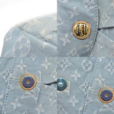 $2000 Louis Vuitton Denim Daily GM Blue Clair