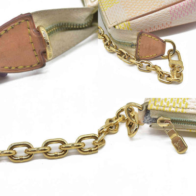 $1760 Louis Vuitton Damierlicious Pochette Accessoires