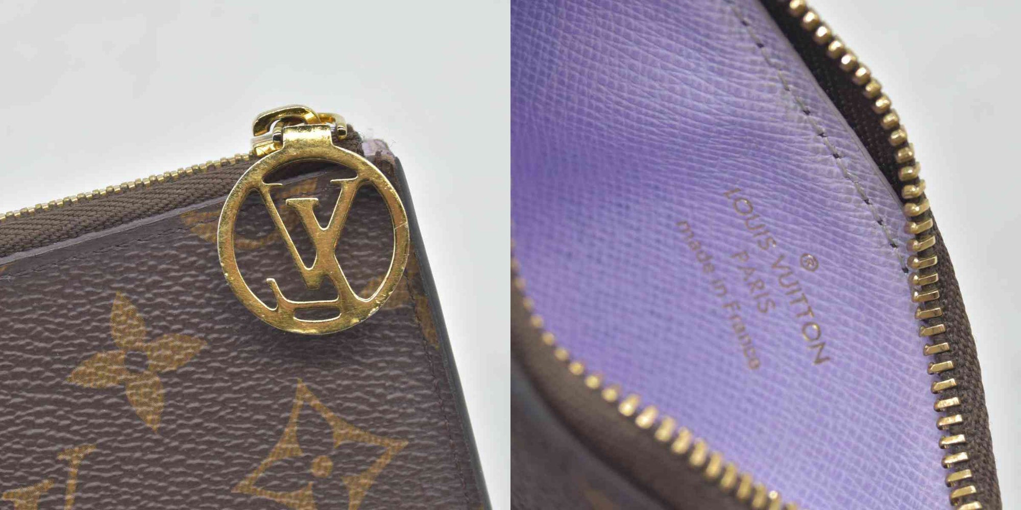 Louis Vuitton Monogram Business Card Case Porte Carte Romy