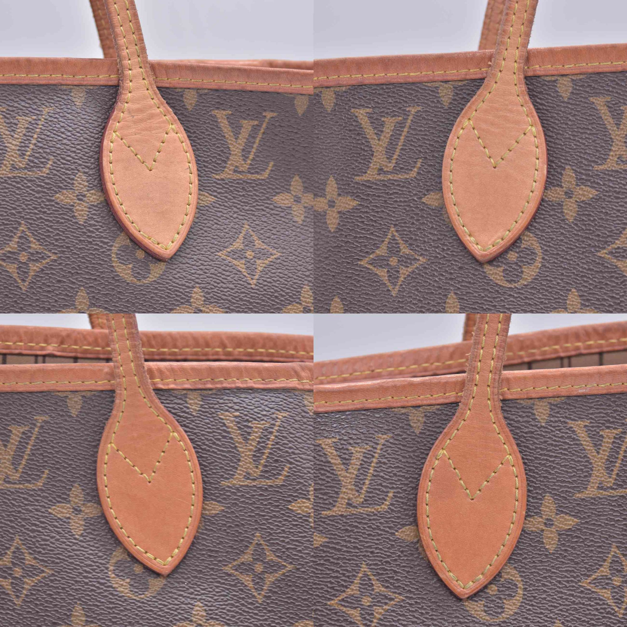 $2310 2014 Louis Vuitton Monogram Neverfull MM with Pouch 10021109 SR2134