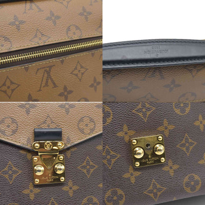 $2790 Louis Vuitton Reverse Monogrm Giant Pochette Metis  SD0169
