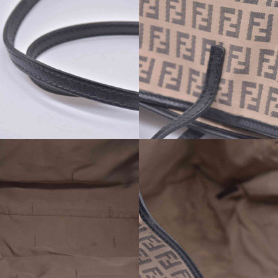 $850 FENDI Zucca Spalmati Medium Roll Tote Tobacco CONSIGNMENT