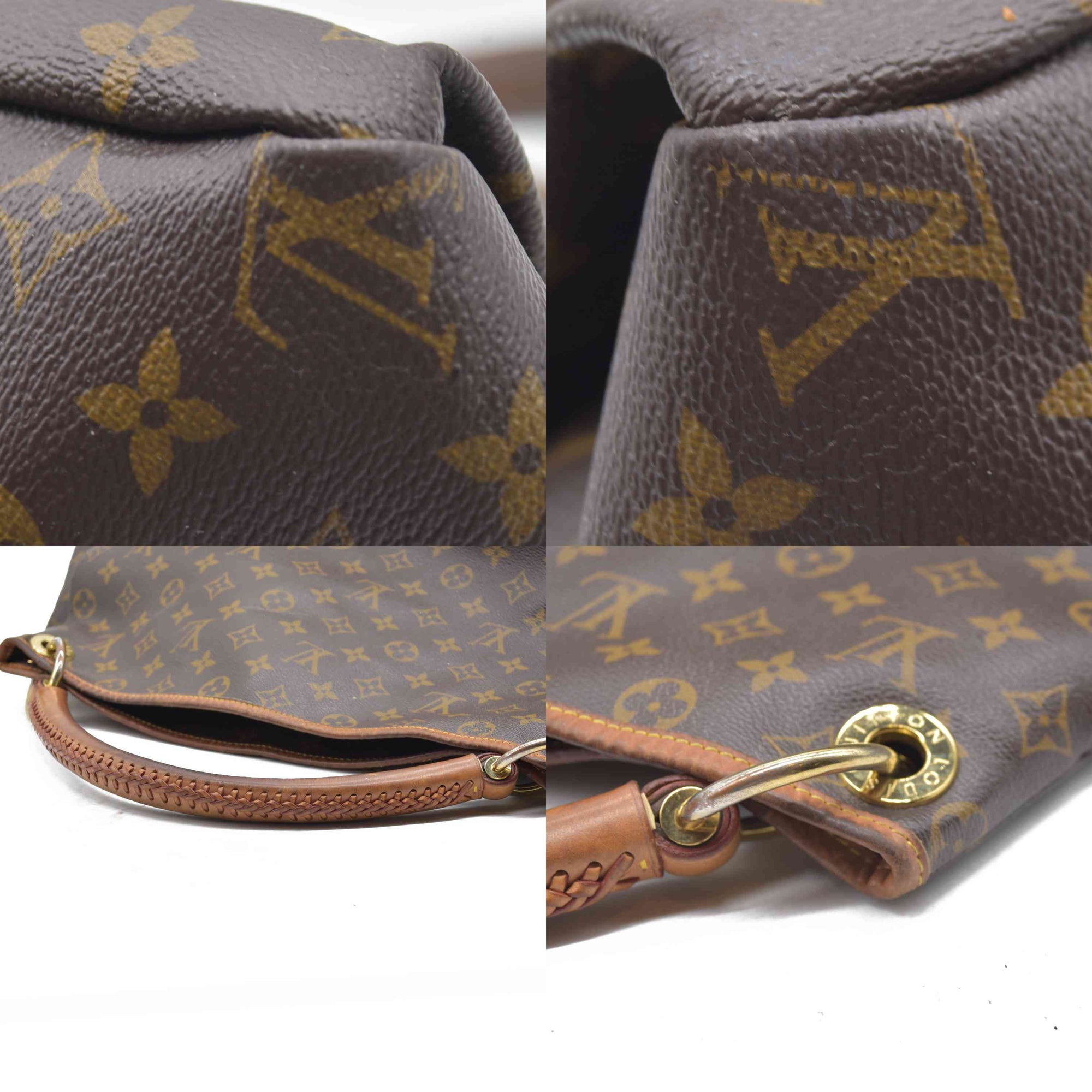 $2500 2021 Louis Vuitton Monogram Artsy MM NM Brown CA0261