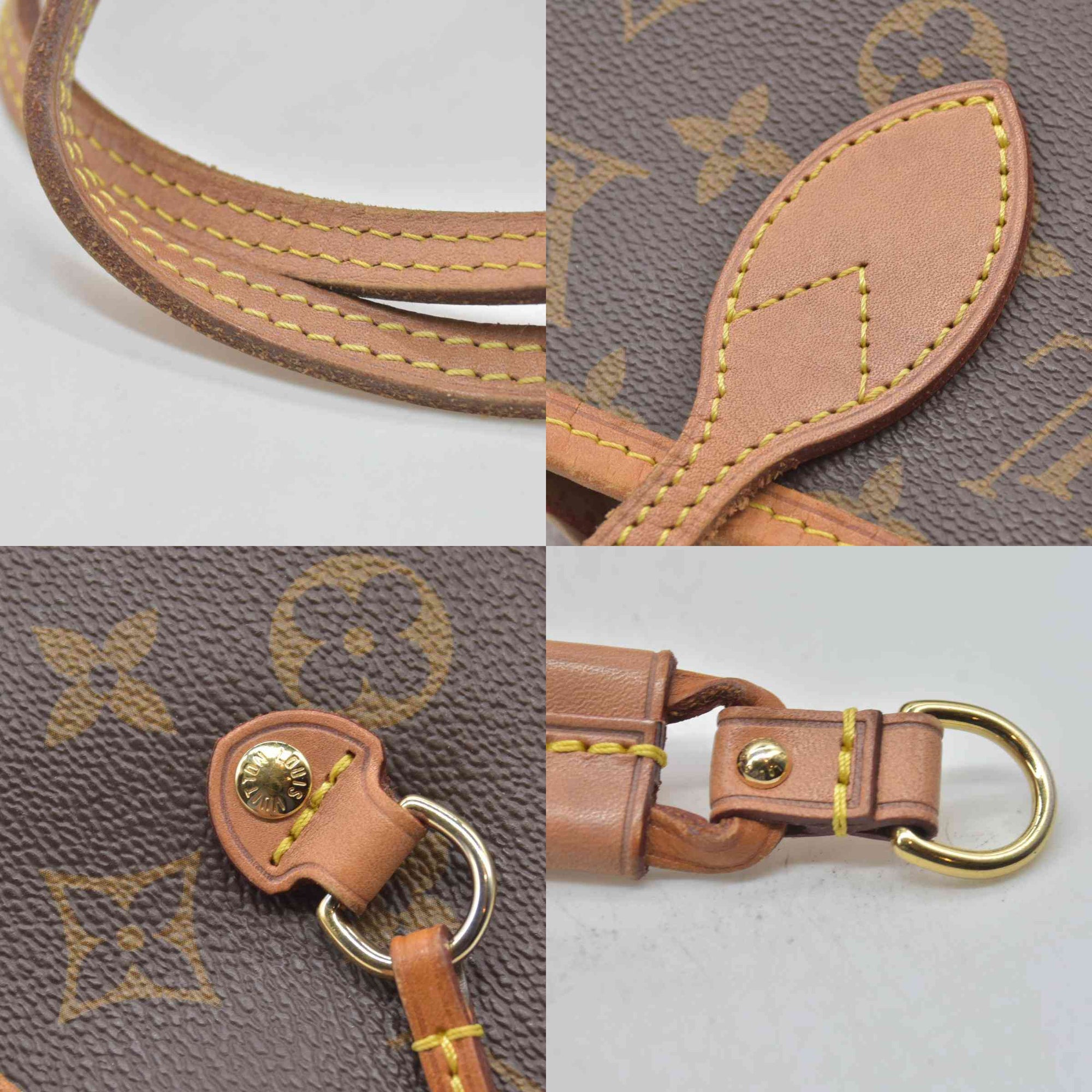 $2170 Louis Vuitton  Monogram Neo Neverfull MM Fuchsia