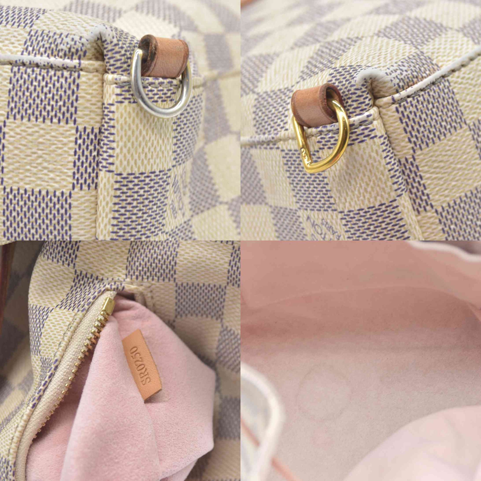 AUCTION Louis Vuitton  Damier Azur Sperone BB Backpack $2000