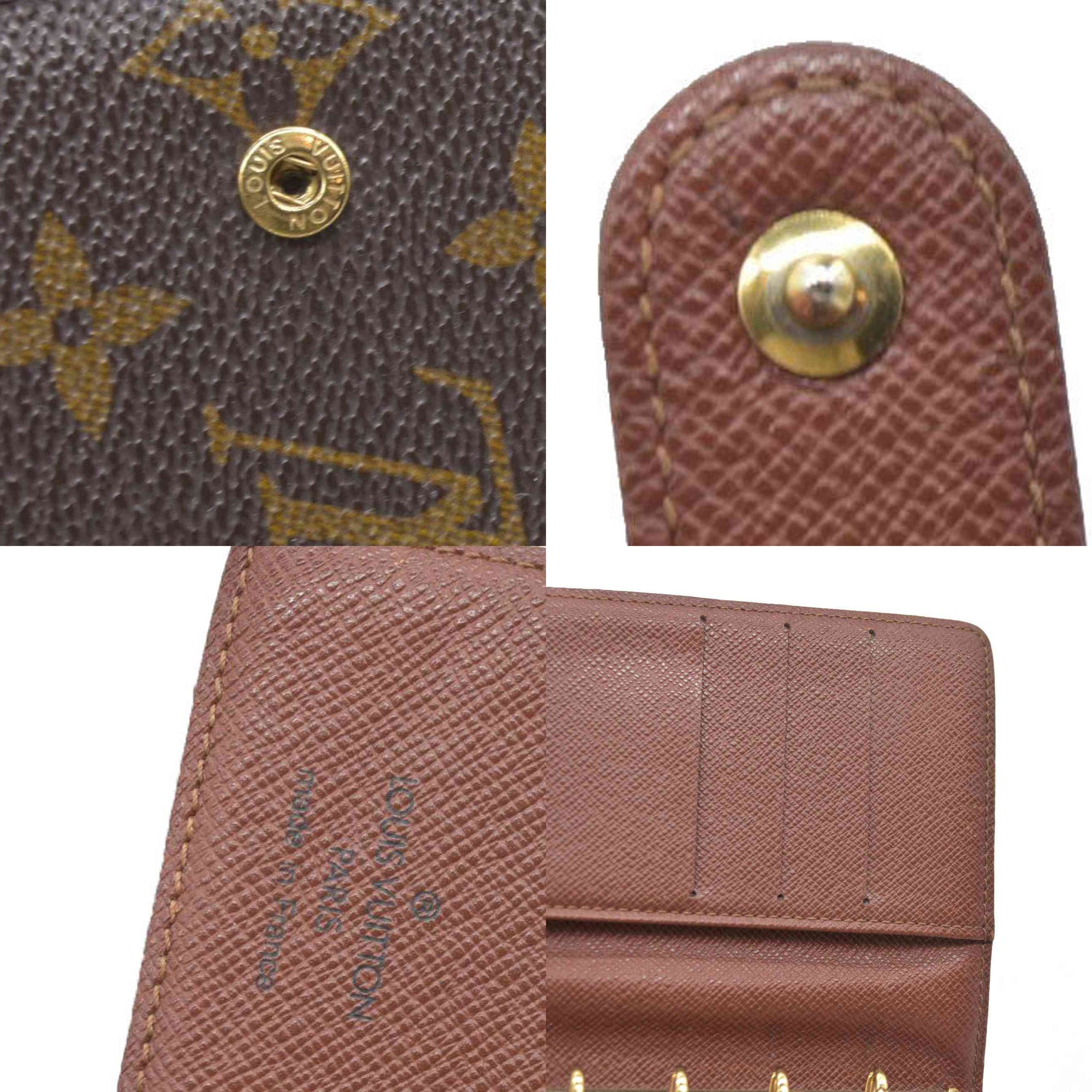 $505 Louis Vuitton Monogram Agenda PM Notebook Cover Brown SP1010