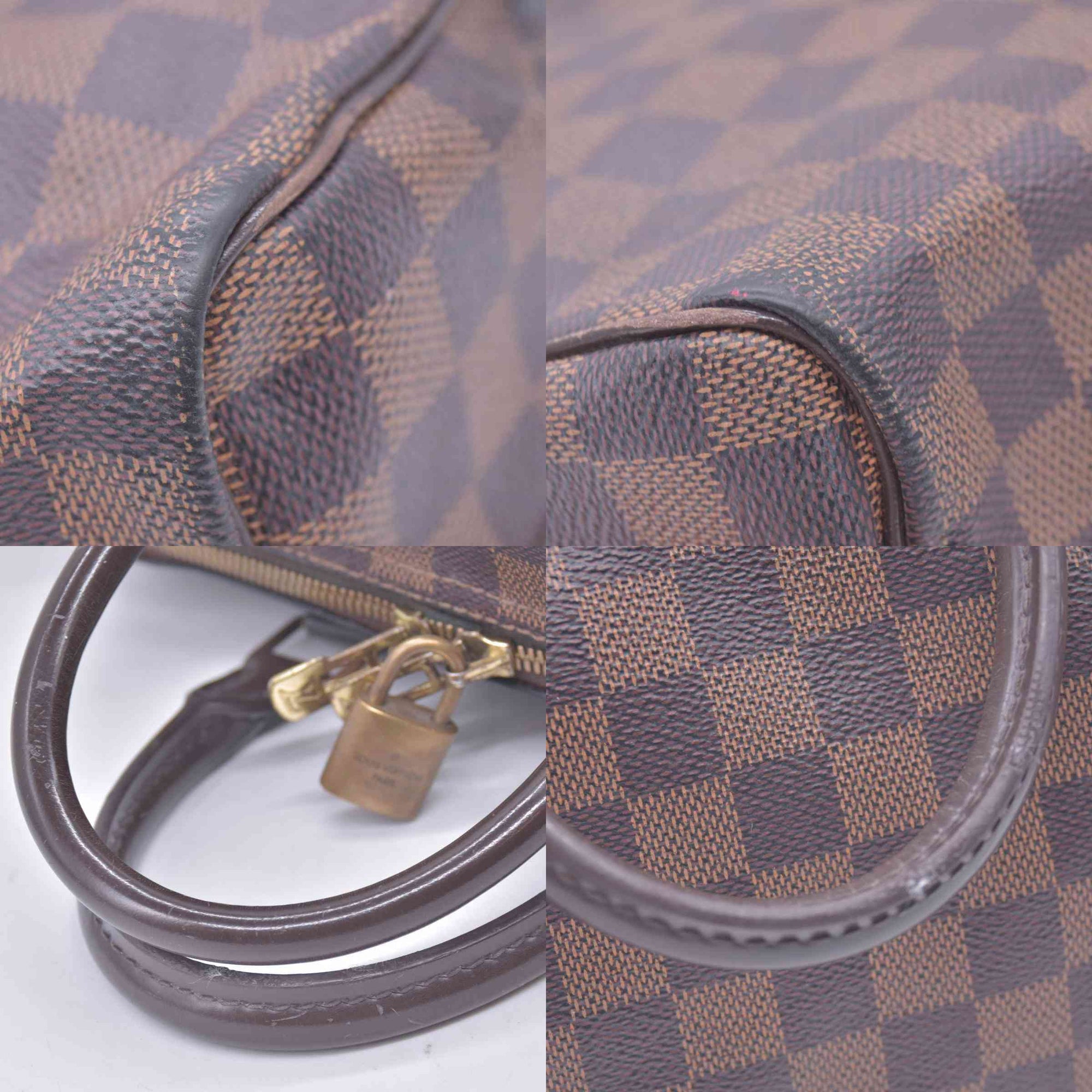 $1980 2016 Louis Vuitton Damier Ebene Speedy Bandouliere 25 CT3186 10020700