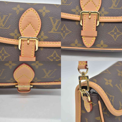 $2170 Louis Vuitton Monogram Nano Diane