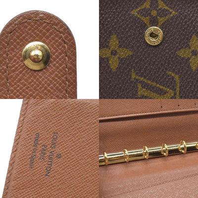 $505 Louis Vuitton Monogram Agenda PM Notebook Cover Brown CA1908