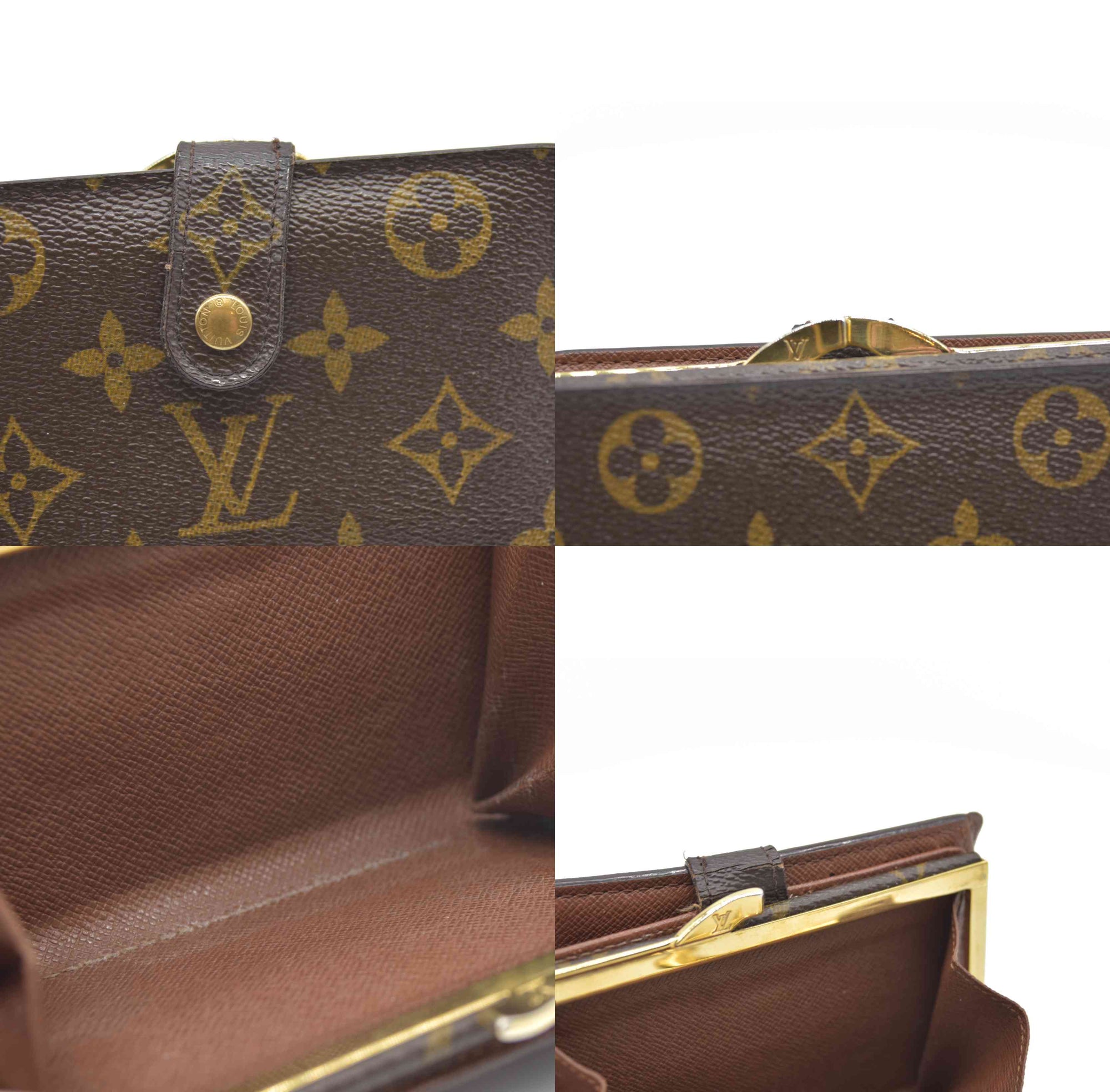 $750 Louis Vuitton Monogram French Purse Wallet AUCTION CONSIGNMENT