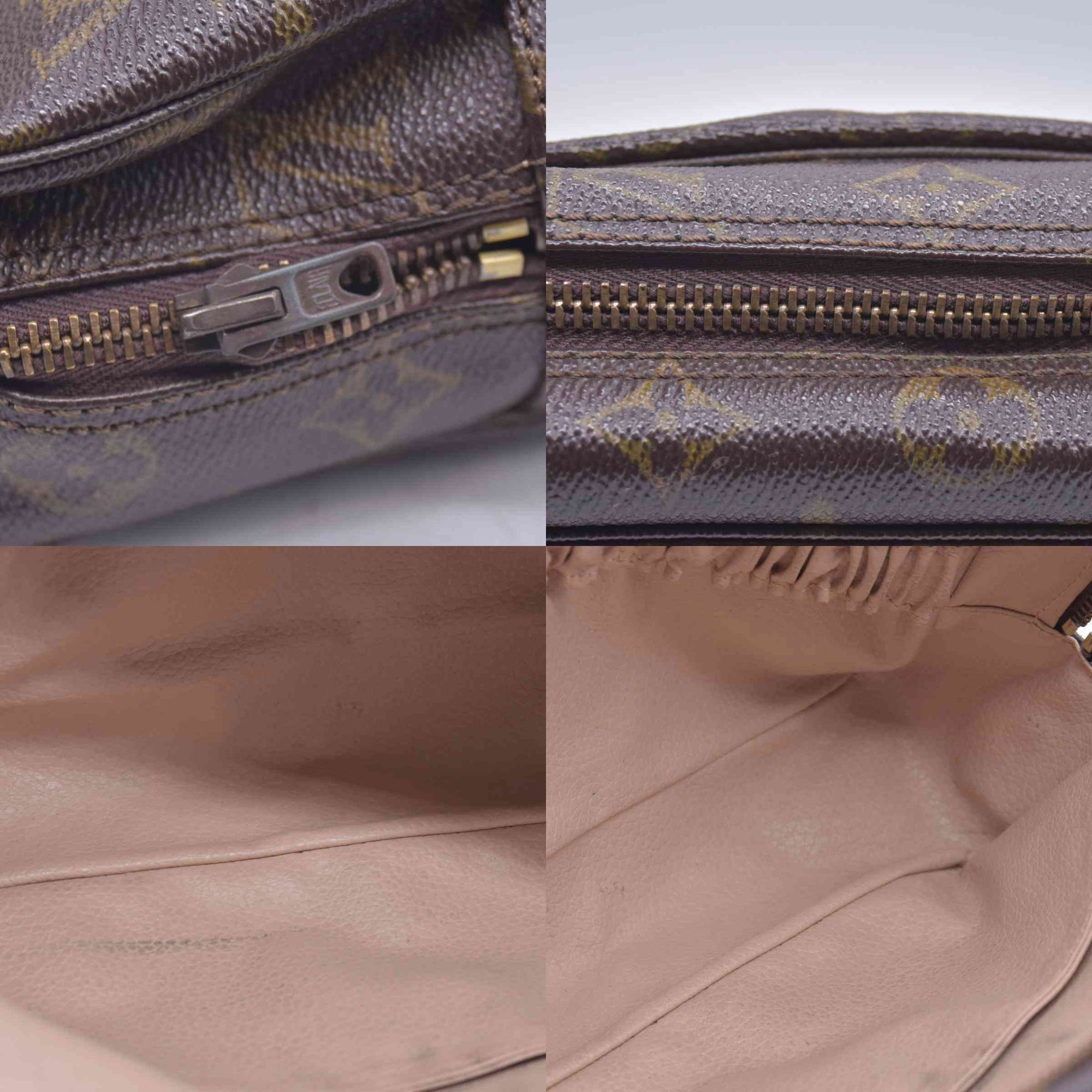 $600 Louis Vuitton Monogram Trousse Toilette 23 821