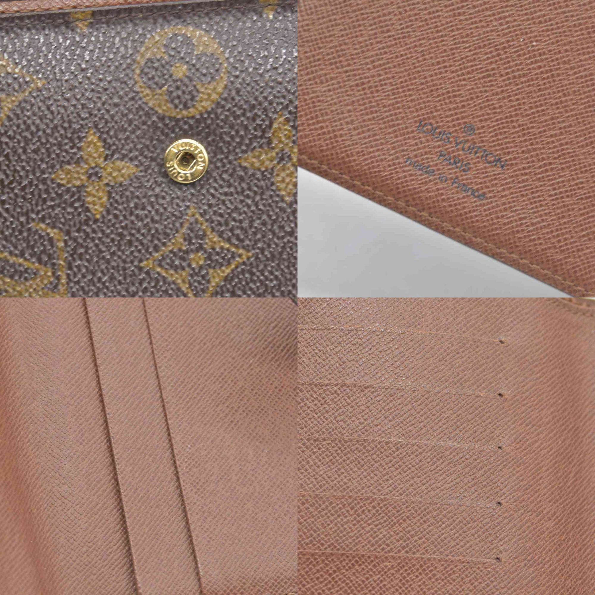 Louis Vuitton Monogram Porte Papier Zippe Wallet