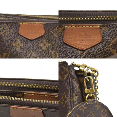LOUIS VUITTON  Monogram Multi Pochette Accessories Kaki 2021
