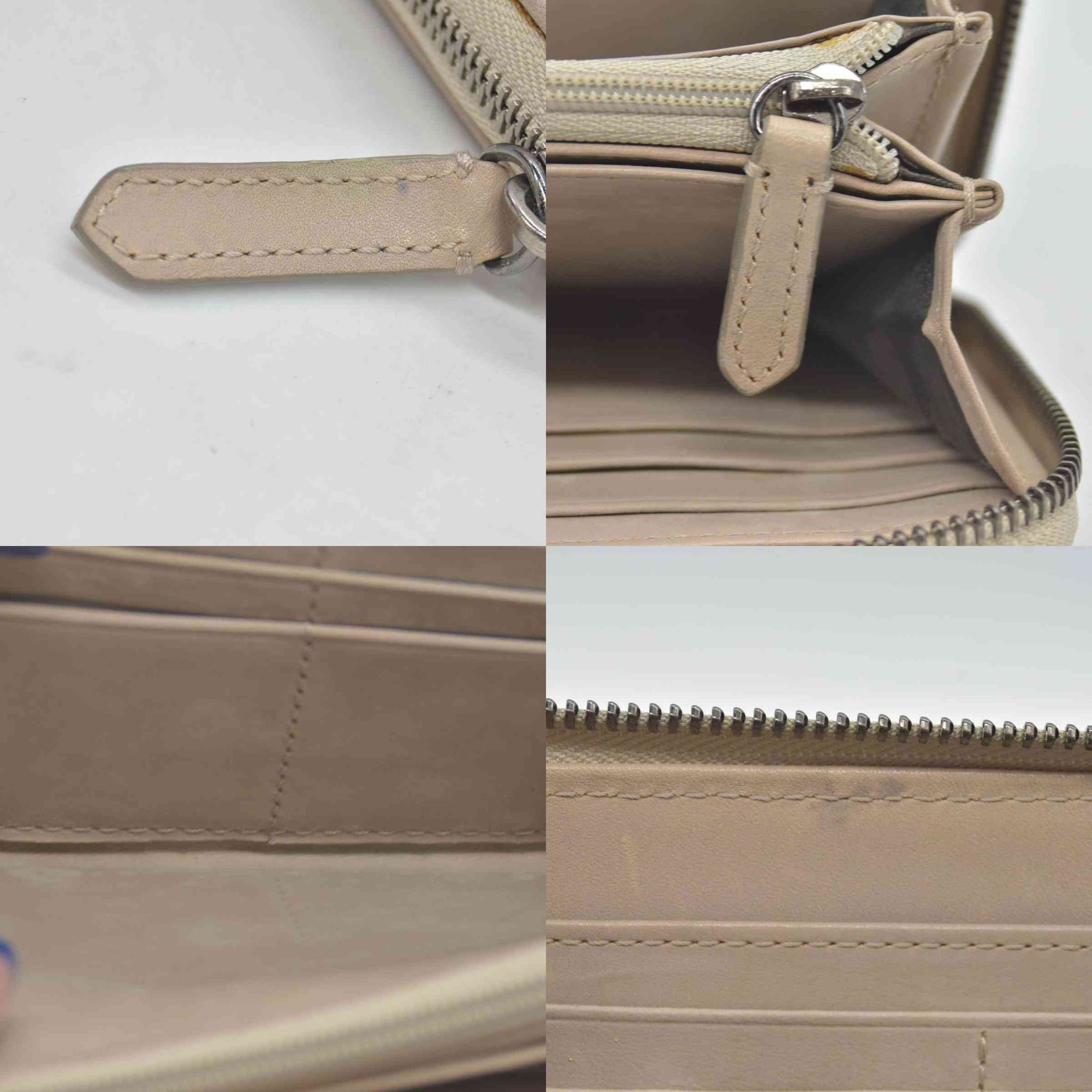 $680 Burberry Smoked Check Super Nova Check Pattern Continental Wallet CONSIGNMENT