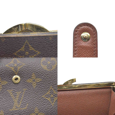 AUCTION $750  Louis Vuitton  Monogram French Purse Wallet MI0020