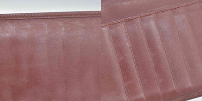 $800 Cartier Vintage Burgundy Bifold Leather Wallet CONSIGNMENT