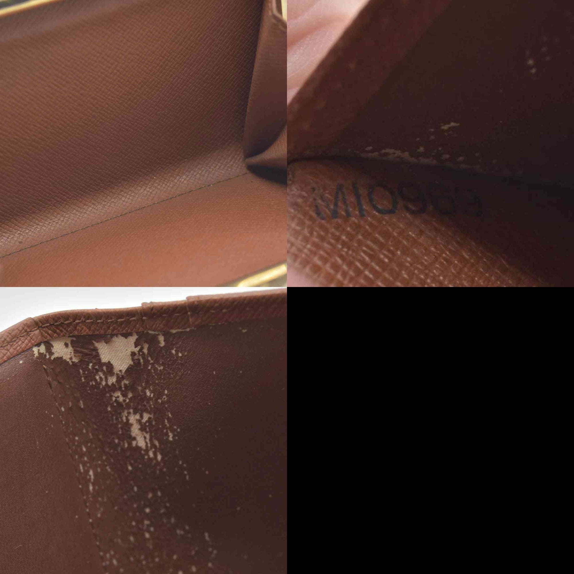 $750 1999 Louis Vuitton Monogram French Purse Wallet  MI0969