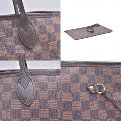 $2310 2018 Louis Vuitton Damier Ebene Neverfull GM with Pouch SD4128 10021108