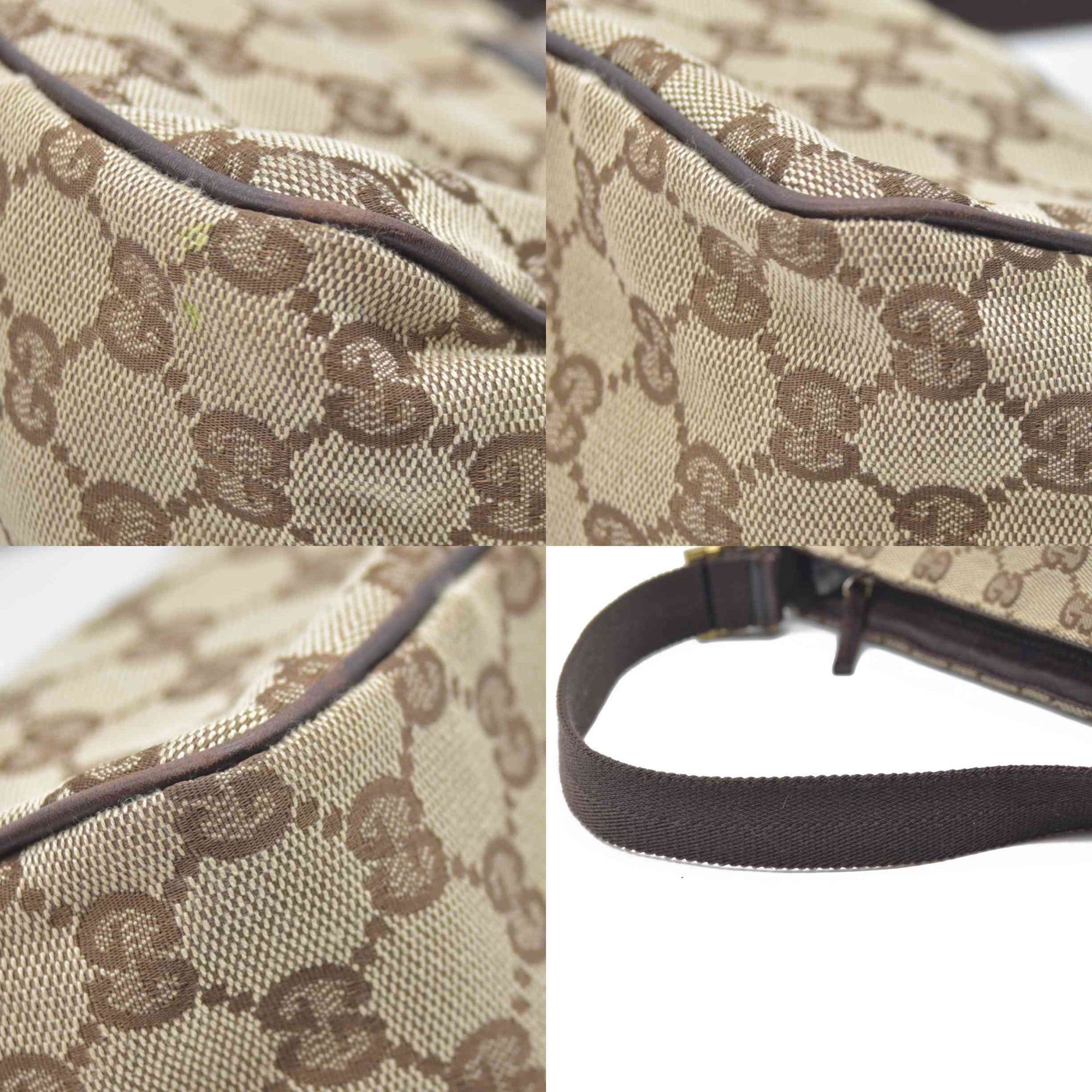 Gucci GG Canvas Baguette Mini NL Consignment
