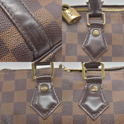 $1940 Louis Vuitton Damier Ebene Speedy Bandouliere 25 MB1147 2017