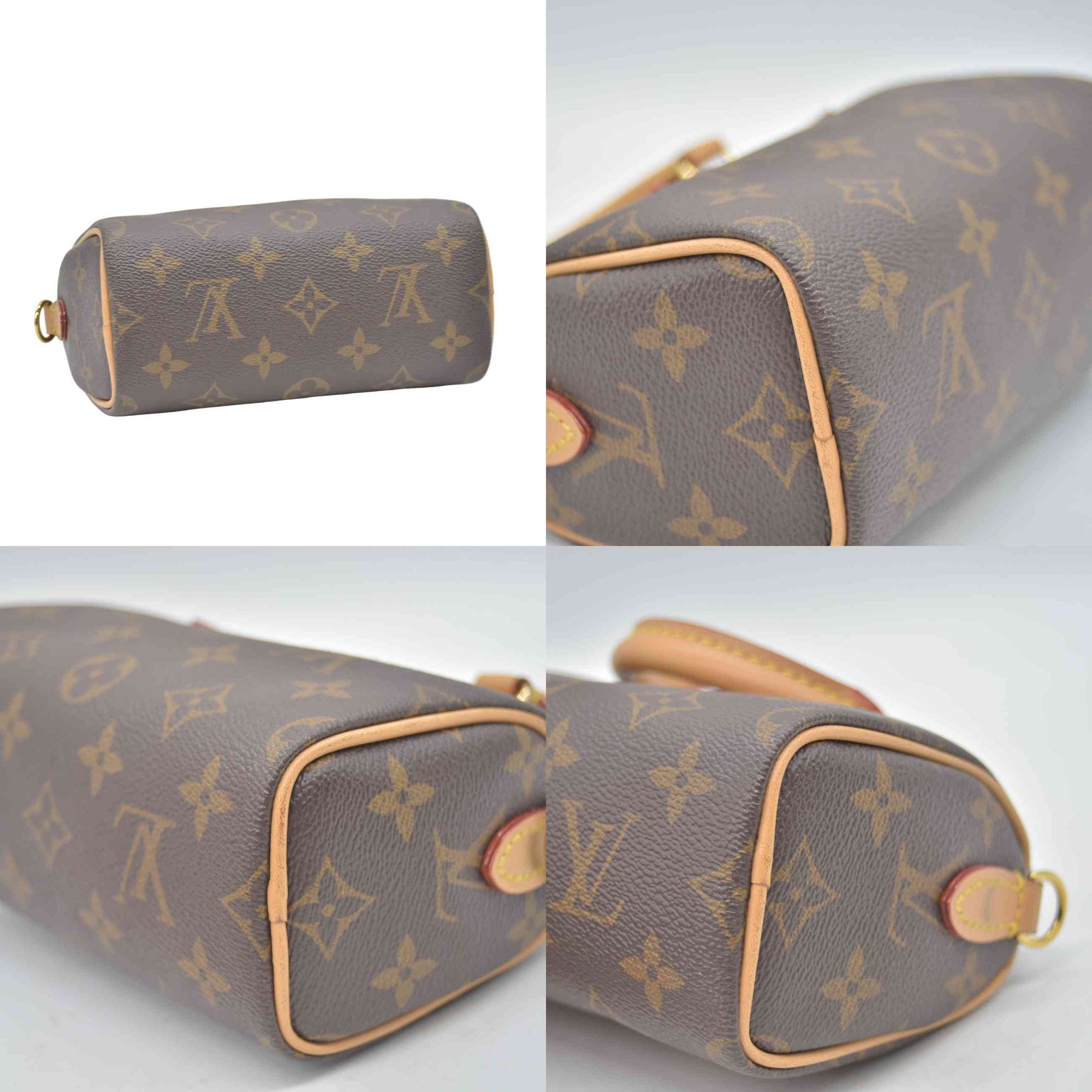 $1960 Louis Vuitton Monogram Nano Speedy Bandouliere 2022 TY0222