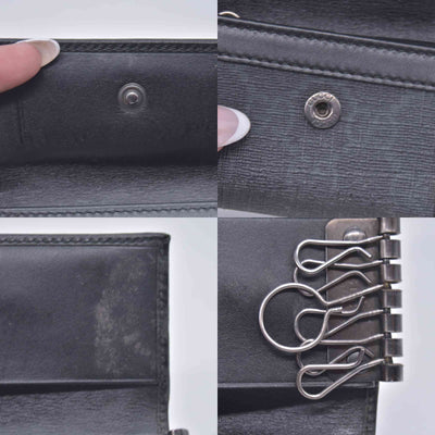 $350 Gucci  GG Supreme 6 Key Holder CONSIGNMENT 10020914