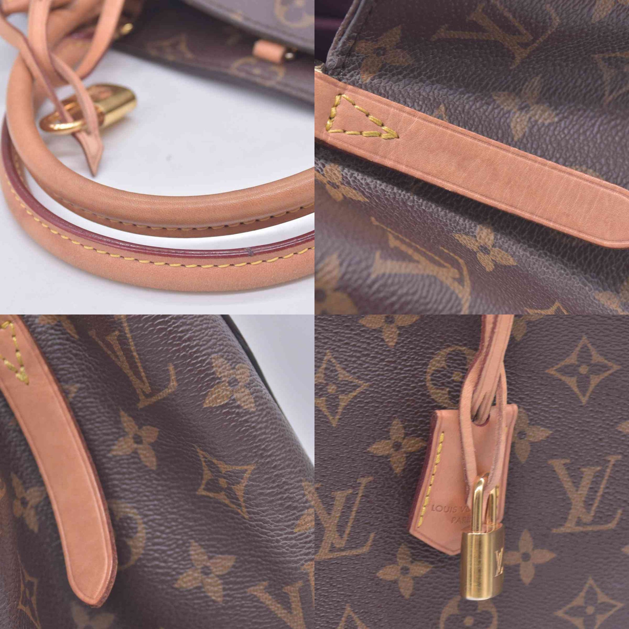 $2620 2019 Louis Vuitton Monogram Montaigne GM GI0119