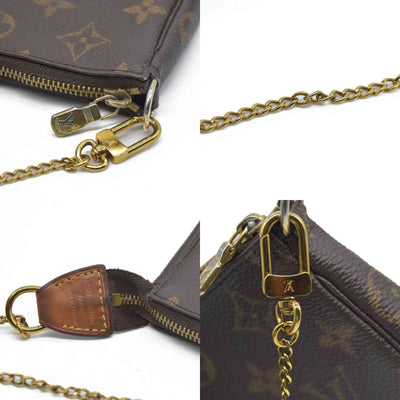 AUCTION  $1050 Louis Vuitton Monogram Mini Pochette Accessories SP2158