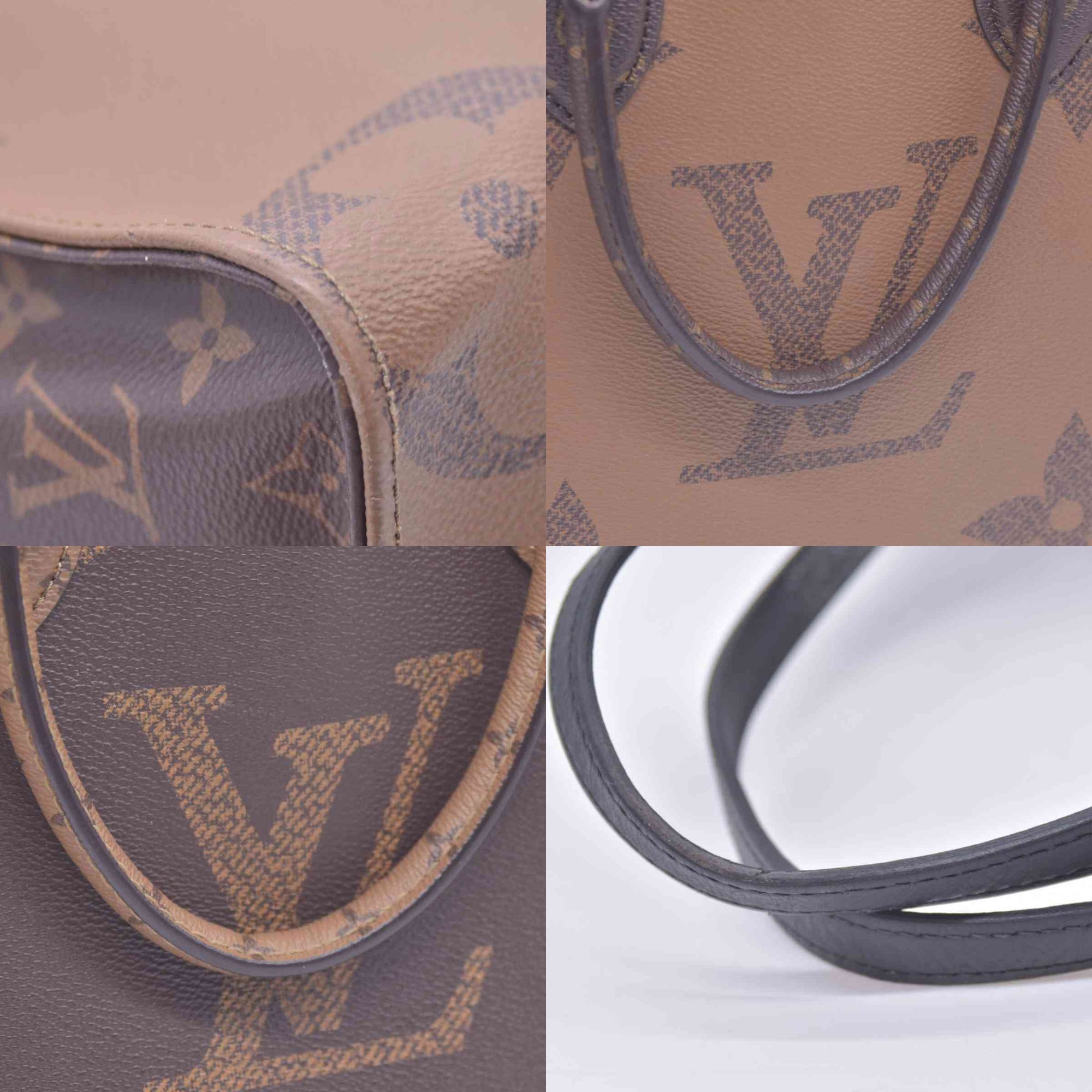 $3300 RFID Louis Vuitton Reverse Monogram Giant Onthego MM
