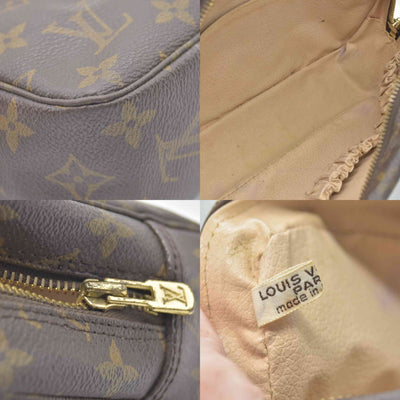 $600 1989 LOUIS VUITTON Monogram Trousse Toilette 23 Clutch Bag TH8911