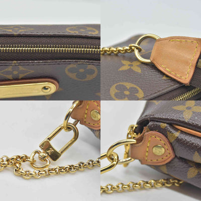 $1450 Louis Vuitton LV Monogram Eva Pochette AA1079 CONSIGNMENT