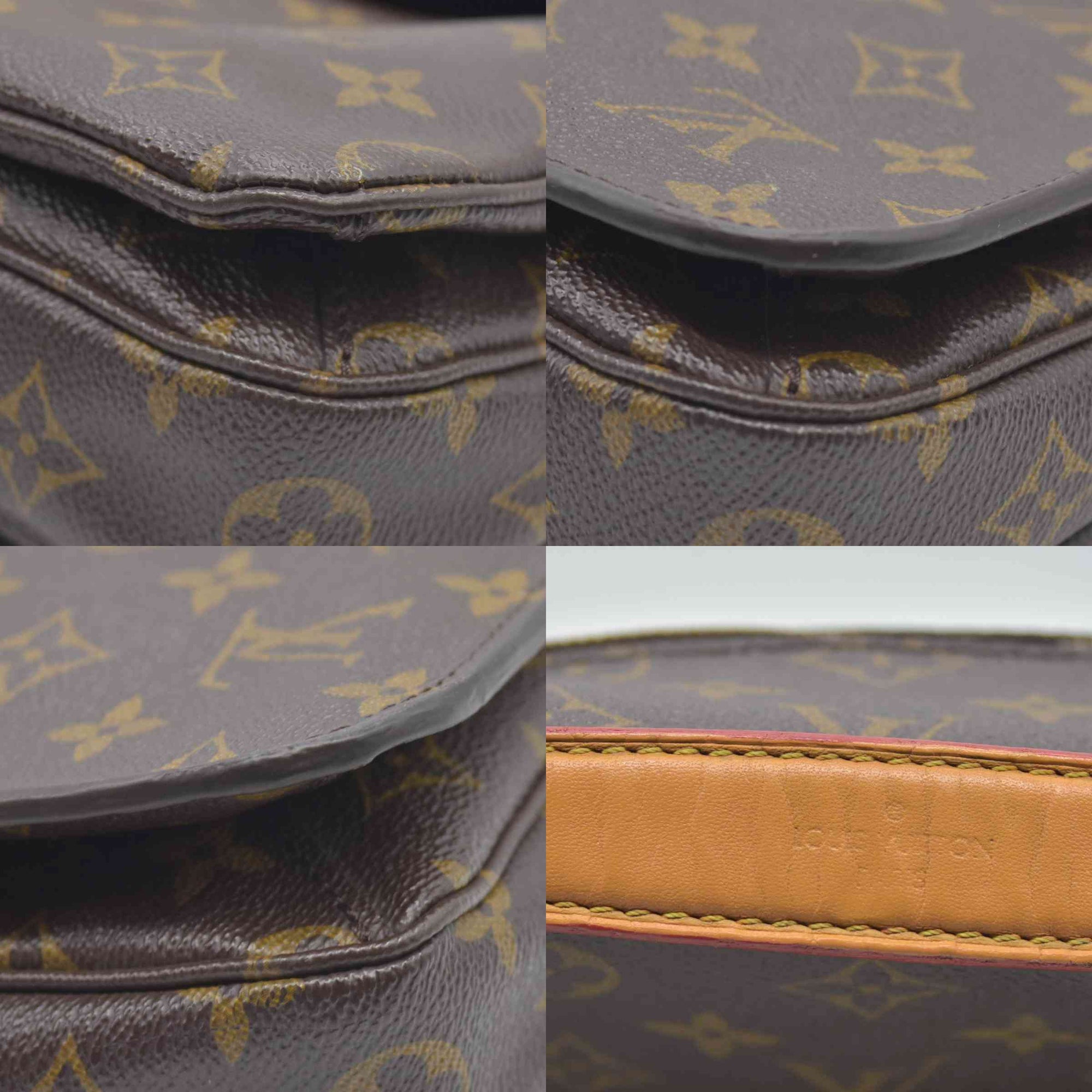 $2750 Louis Vuitton  Monogram Pochette Metis SR1137