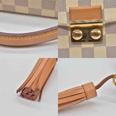 $2000 2018 Louis Vuitton Damier Azur Croisette FL2138