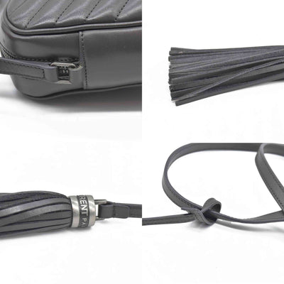 $1690 Saint Laurent Chevron Lou Camera