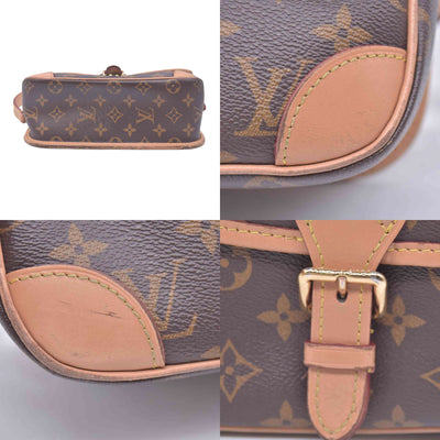 $2940 Louis Vuitton Monogram Diane Black 10020675