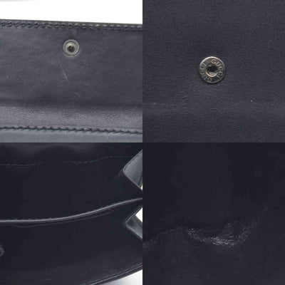 $590 Gucci Vintage Horsebit Bifold Wallet Leather Black
