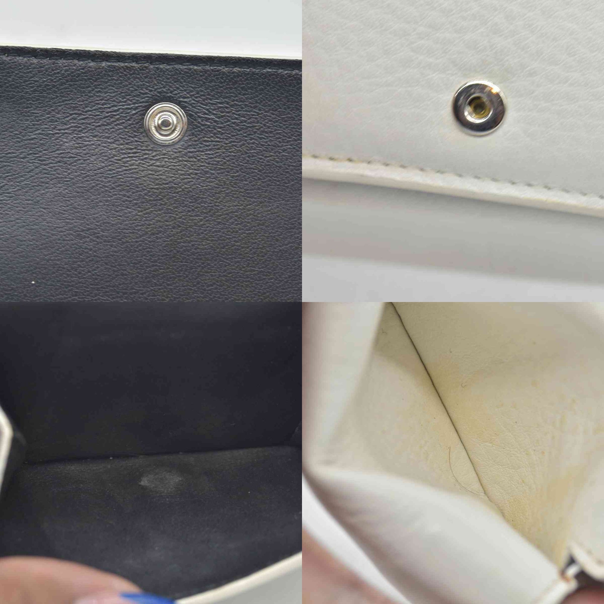 Balenciaga Trifold Compact Wallet Leather Compact Wallet CONSIGNMENT