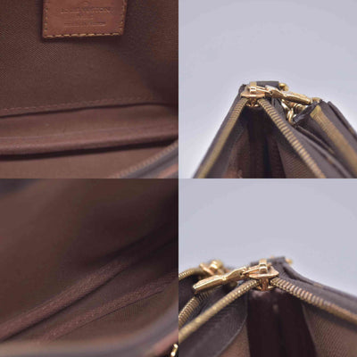 $2930 RFID Louis Vuitton Monogram Multi Pochette Accessories Kaki CONSIGNMENT